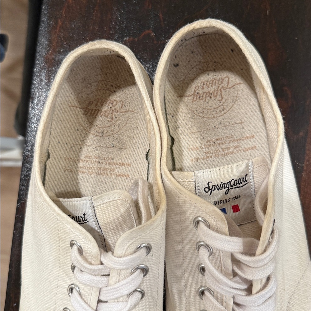 Men's Spring Court G2 Canvas Sneakers - Picture 10 of 11